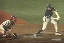 박지훈 '체크 스윙 판독' 없었다면→정수빈 3점포·두산 첫 3연승 '아무도 몰랐다' [어제 야구 이 장면]