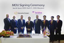 한화오션, 美 '함정 설계 명가' 레이도스와 맞손