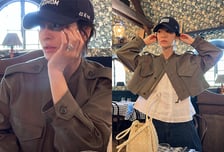 송혜교, 3만5000원 모자에 수천만원 주얼리 '쓱'…매력 발산