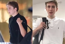 "트럼프 막내아들, 13만원 백팩 메"...수수한 패션 고집, 이유가