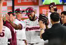 '와' 최하위 키움이 3연승이라니! '9위' 롯데와 승차 '0'→알칸타라 8이닝 완벽투, NC 2연패 [고척 현장리뷰]