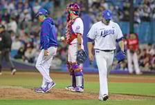 '전날 30구, 연투는 무리였나' 김재윤 볼넷 또 볼넷→삼성 또 충격 역전패 '3위도 위태' [어제 야구 이 장면]