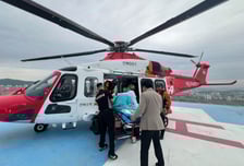 25주 산모 조기진통...전주서 인천까지 '소방헬기' 360㎞ 날았다