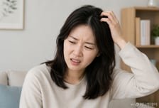 머리에서 회색 비늘 '후드득'…단순 건조증 아닌 '면역질환'?