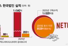 수익 80% 美로… 1조 번 넷플, 세금 66억