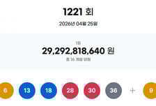 1221회 로또 1등 16명 '18억원'씩 받는다…당첨번호는?