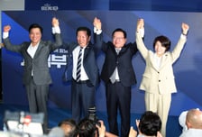 전현직 의원 이끌고 달려간 정청래… '김부겸표 대구' 필승 지원