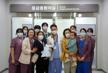 해운대백병원 생후 1개월 RSV 환아 집중 치료로 회복