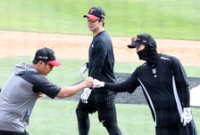[포토]'이제 각자 일터로' 배정대
