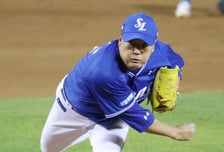 [포토] 김태훈 '연패 끊는 날'