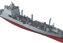 방사청, 군수지원함 2차 착공식…2028년까지 '소양함' 대체