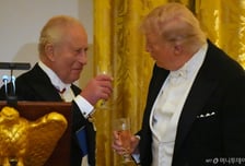 트럼프 "英국왕, 이란 핵저지 동의"…버킹엄궁 "정부 입장 인지" 원론답변