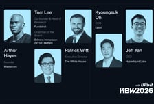 백악관·월가 거물 온다…'KBW2026 with Upbit' 연사 5인 공개
