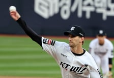 [포토]'오늘 이기면 스윕이지!' KT 보쉴리