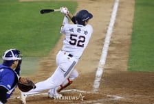 '아기 곰' 박준순 8회 '짜릿' 싹쓸이 3타점 결승 2루타! 두산 2연승+위닝 시리즈 [잠실 현장리뷰]