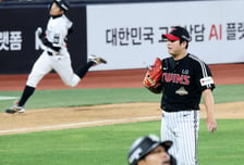 [포토]'오늘은 역전없다!' 1점 지켜낸 함덕주