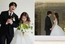 신지, 드레스 입고 활짝..."더 단단해졌다" ♥문원과 오늘 결혼식