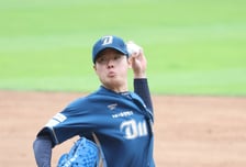 [포토] 김영규 '창원 스나이퍼 등판'