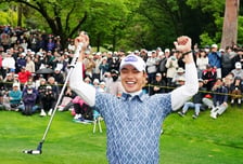 '신인상 출신' 송민혁, 첫 우승 후 밝힌 포부 "美 콘페리 투어 도전할 것"