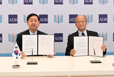 'AI 세일즈맨' 구윤철…韓에 ADB 'AI혁신개발센터' 설치 MOU 체결
