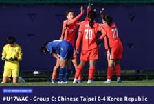 '18골 폭발' 괴력의 北과 한판 붙는다! 여자 U-17 대표팀, 대만 4-0 격파 '8강 진출'... 북한과 조 1위 결정전