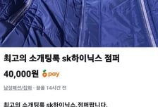 "최고의 소개팅룩"...'SK하이닉스 점퍼' 4만원 중고거래까지 등장