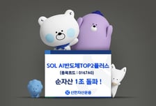 SOL AI반도체TOP2플러스, 순자산 1조원 돌파…상장 후 50일만