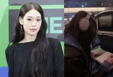 "재벌가 손녀도 이코노미 탄다"...올데프 애니, 기내서 '시험 공부'
