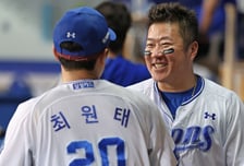 '와' 삼성에 최형우 없었다면 어쩔 뻔! '오타니급' 타구 속도 실화인가→176.9㎞ '쾅'