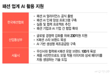 패션도 AI 없인 못 산다…'기술 격차' 막으려 정부·협회 나섰다