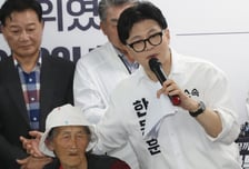 북구 시민들과 선거사무소 연 한동훈 "李정권 폭주 막고 보수 재건"