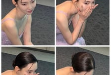"넘어진 그 포즈 그대로"…신현빈, 레드카펫서 '꽈당' 비하인드 컷 공개