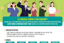 '제대군인 고용 우수기업' 11일부터 신청 접수…금리 우대 등 혜택