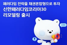 신한운용, 채권혼합형 펀드 '신한패러다임코리아30' 리모델링 출시
