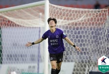 최건주 '10초 역대 최단시간 벼락골' vs 김주찬 '환상 감차 원더골'... 안양-김천, 2-2 '장군멍군' 혈투 [안양 현장리뷰]