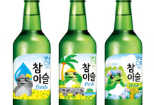 돌하르방 변신한 두꺼비…'참이슬 제주 한정판'으로 여름 공략