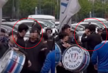 축구팬 향해 '주먹' 든 경호원…구단은 사과 대신 "질서 협조" 당부
