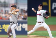 '초보 선발' 정우주, '리그 최강' 안우진과 맞대결... "우주가 더 잘 던질 것 같다" 달 감독은 믿는다 [고척 현장]