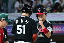 '7:3→만루포 일격→밀어내기 재역전' 1점 차 손주영이 지켰다, 'SSG에 4연승' LG 단독 2위 도약 [인천 현장리뷰]