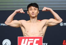 '10년 만의 UFC 3연승 도전' 최두호, 계체 통과 완료→'코리안 킬러' 산토스 사냥 나선다