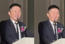 '활동 중단' 조세호, 최준희 결혼식 사회자로 포착…살오른 모습