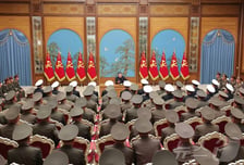 [속보]北 김정은, 전군 사·여단장 회의…"남부국경 최전선부대 강화"