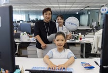 "아빠 회사 놀러왔어요"…GS건설, 가족 초청 '그랑열린데이'