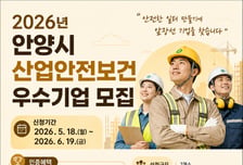 "안전이 경쟁력"…안양시, 산업안전 우수기업 발굴 나선다
