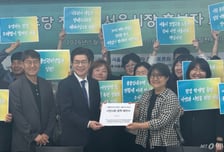 "버스 이용 늘리고 쓰레기 줄여야"… 시민사회 제안에 답한 정원오