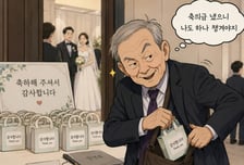 "축의금 냈어요" 답례 봉투 쓸어갔다…17만원 챙긴 70대 가짜 하객