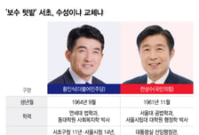 '보수 텃밭' 서초, 30년 수성이냐 첫 교체냐…황인식 '변화'vs전성수 '완성'