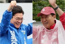 [현장+]"시정 엉망" vs "든든한데?"…鄭·吳 열전에 달아오른 서울