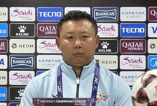 '북측' 표현에 "국호 똑바로 불러달라"... 北 내고향, 기자회견 일방 퇴장 [수원 현장]