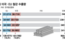 미국 이어 EU도 관세 장벽 높인다..K철강 수출 부담 확대